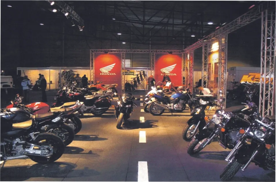 HONDA stand, Latvia 2014. Exhibition stand design, production and installation by EVENT MORE