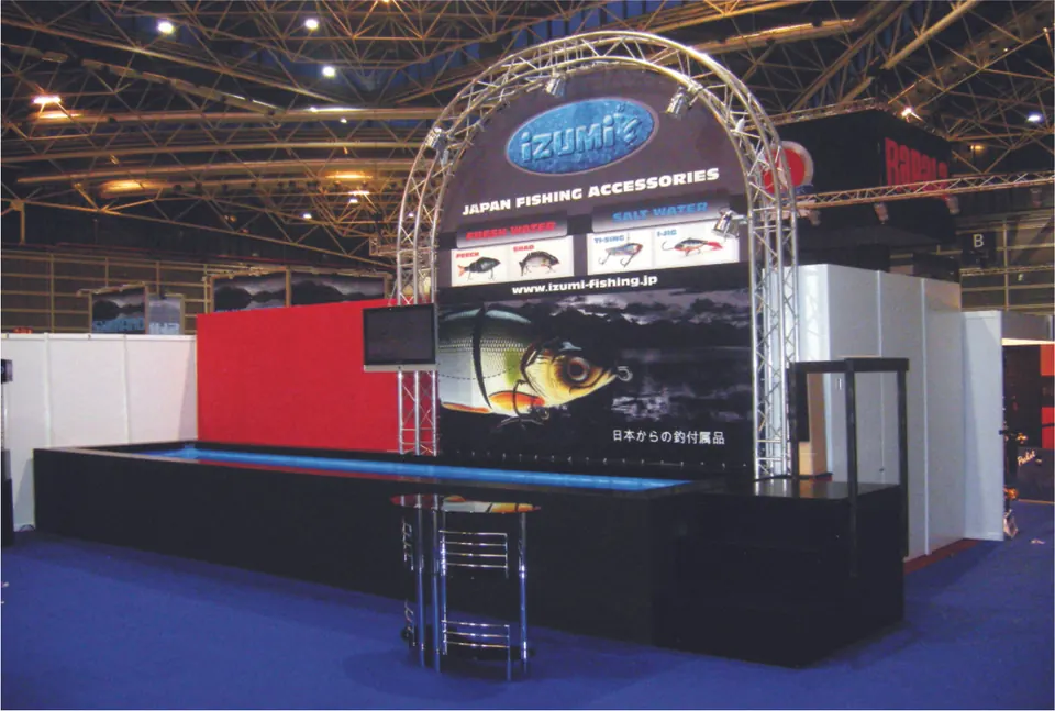 IZUMI stand, Spain/Netherlands/UK 2015. Exhibition stand design, production and installation by EVENT MORE