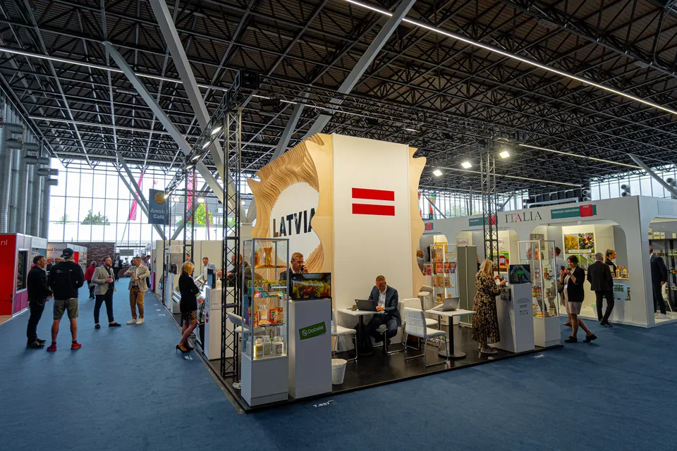 LIAA stand at Private Label Amsterdam, Netherlands 2023. Exhibition stand design, production and installation by EVENT MORE