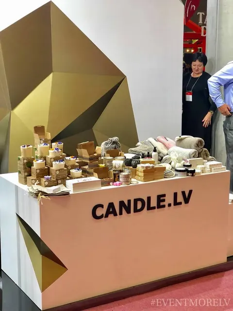 Magnetic Latvia stand, Japan 2019. Exhibition stand design, production and installation by EVENT MORE