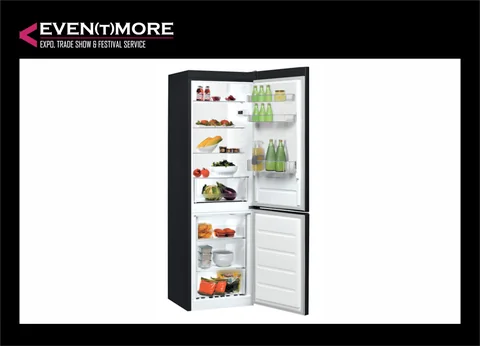 Black fridge freezer 2