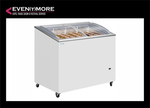 Ice cream display freezer TEFCOLD 230 l
