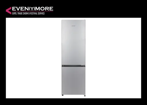 Kühl-Gefrierkombination Indesit, grau