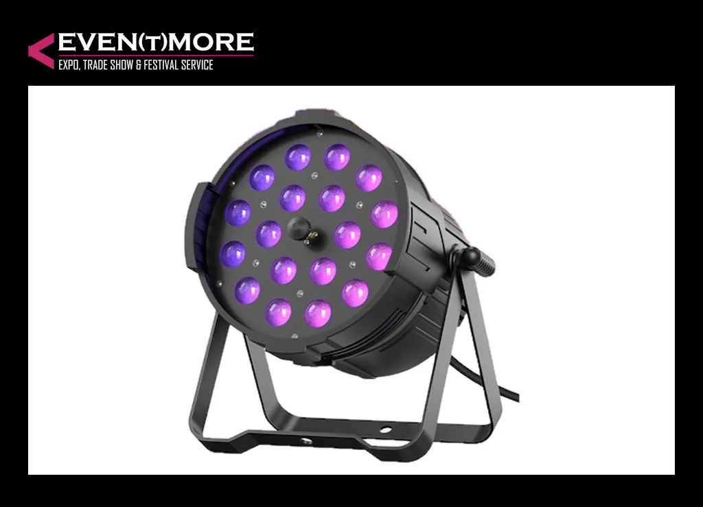 LED PAR 18x18W RGBWA+UV (6in1)
